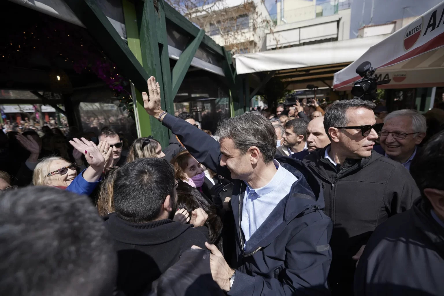 «Έχουμε πετύχει πολλά, μπορούμε να πετύχουμε πολλά περισσότερα» από το Μαρούσι ο Πρωθυπουργός