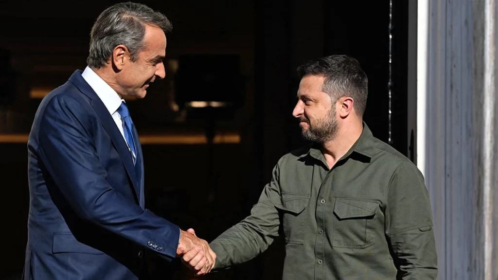 Πληροφορίες για επίσκεψη Μητσοτάκη στην Ουκρανία – Συνάντηση με Ζελένσκι στην Οδησσό