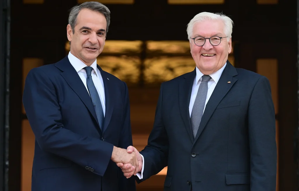 Στην Αθήνα ο πρόεδρος της Γερμανίας Βάλτερ Σταϊνμάιερ