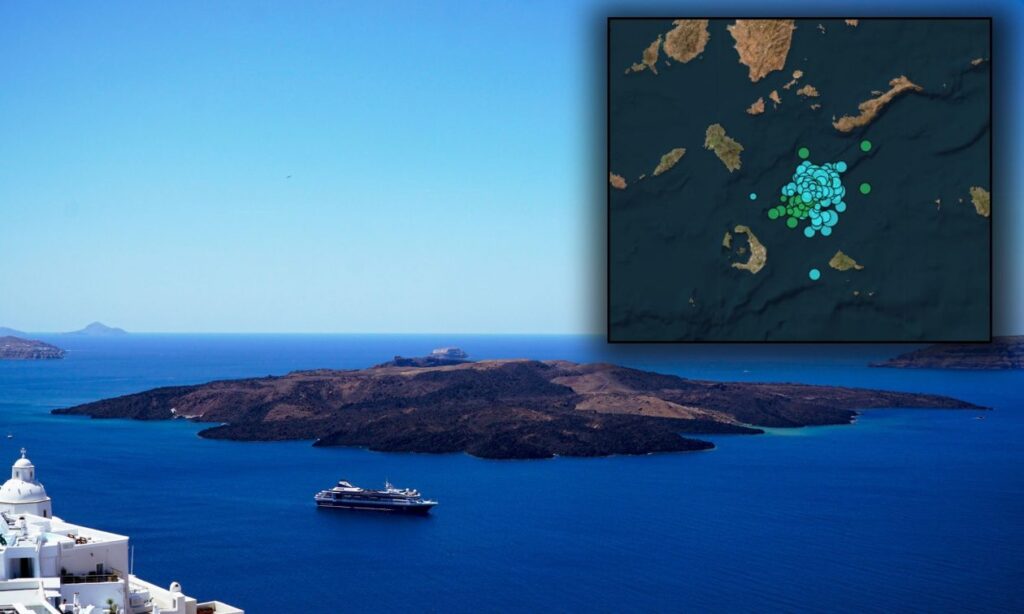 Σεισμοί – Σαντορίνη: Μετακινήθηκε το νησί από το ηφαίστειο