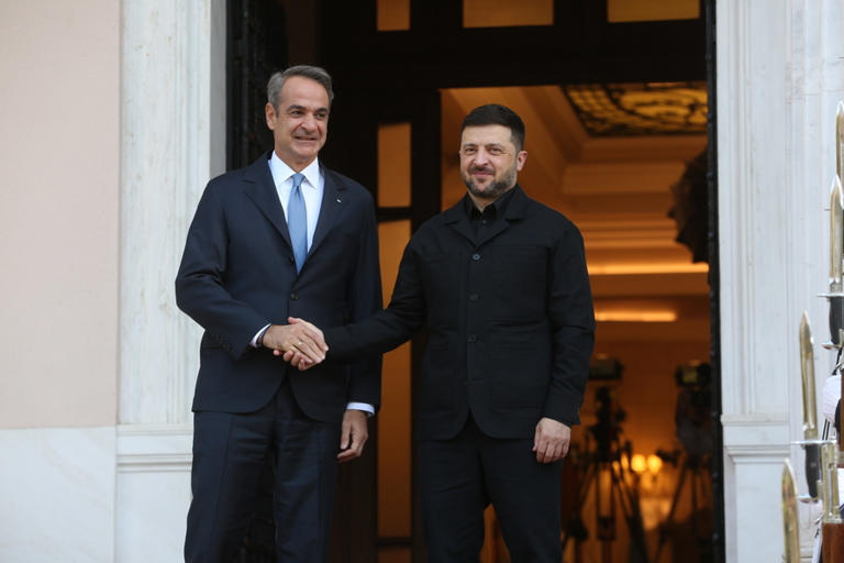 Ελλάδα και Ουκρανία -Οι συμφωνίες που υπεγράφησαν στο Μέγαρο Μαξίμου